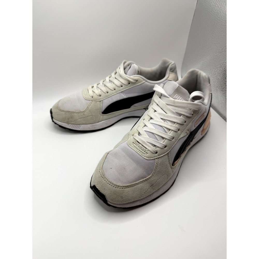 Puma Graviton 385376-05 Women's 7.5 Running Shoes White Nimbus Cloud Sneakers